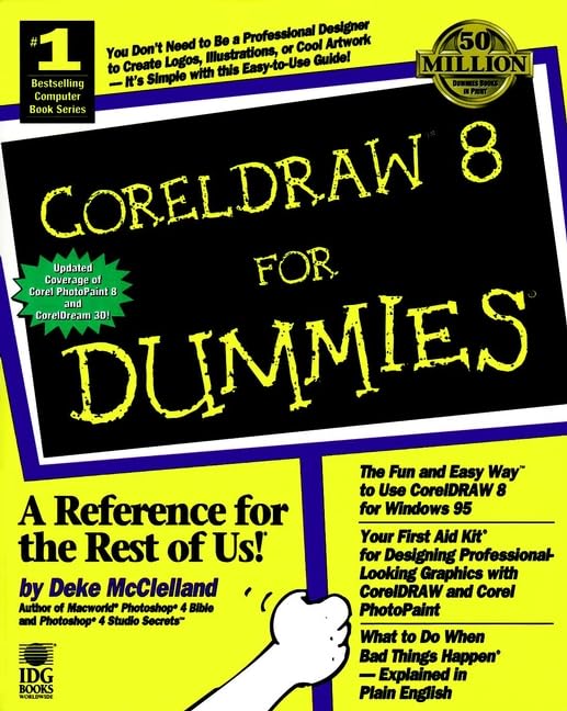 Coreldraw 8 For Dummies?,Used