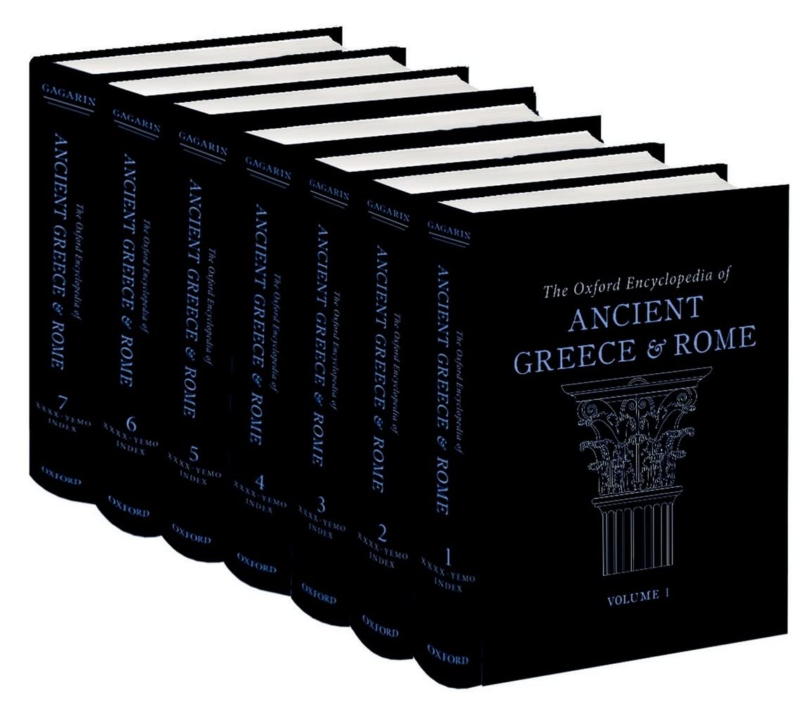The Oxford Encyclopedia Of Ancient Greece And Rome: 7Volume Set