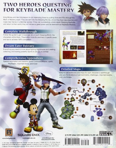 Kingdom Hearts 3D: Dream Drop Distance Signature Series Guide (Signature Series Guides),Used