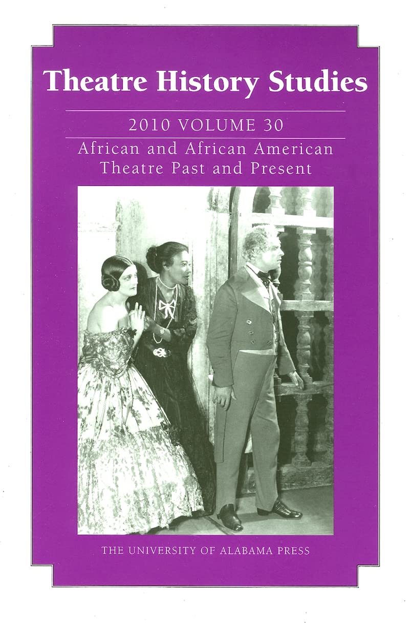 Theatre History Studies 2010, Vol. 30 (Volume 30),Used