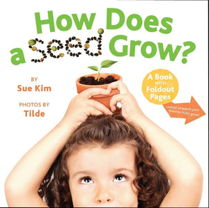 How Does a Seed Grow?: A Book with Foldout Pages,Used