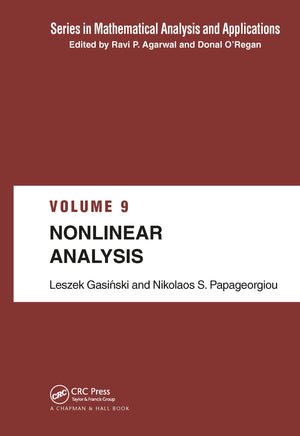 Nonlinear Analysis (Mathematical Analysis and Applications),Used