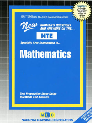 MATHEMATICS (National Teacher Examination Series) (Content Specialty Test) (Passbooks) (NATIONAL TEACHER EXAMINATION SERIES (NTE,Used