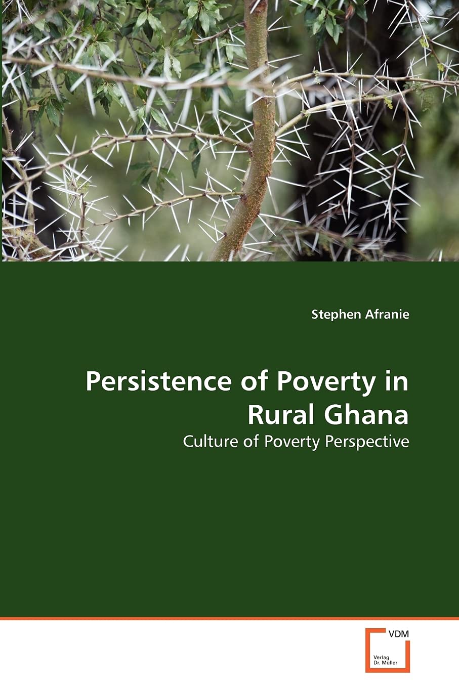 Persistence of Poverty in Rural Ghana: Culture of Poverty Perspective,Used