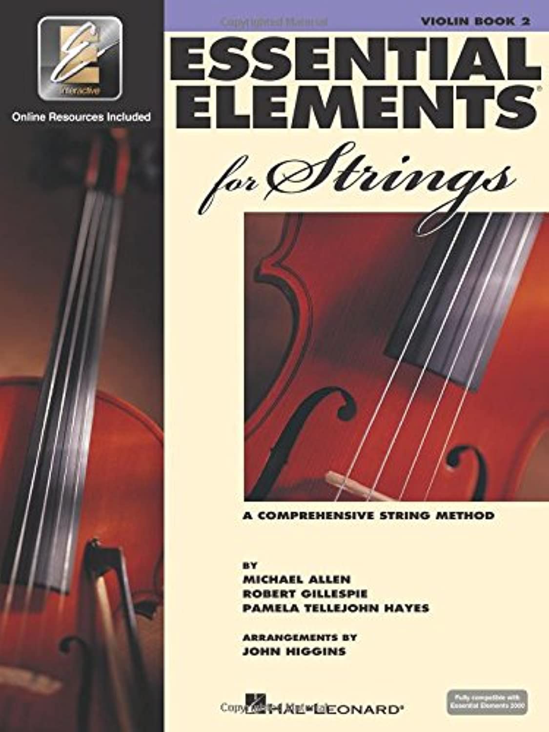 Essential Elements for Strings  Book 2 with EEi  Violin Sheet Music and Online Audio  Hal Leonard Essential Elements Series,New