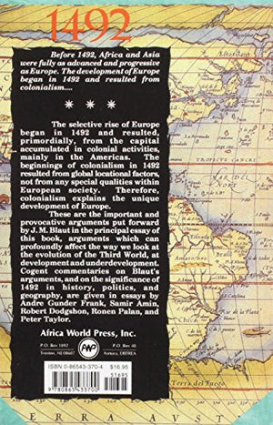 1492: The Debate On Colonialism, Eurocentrism, And History,New