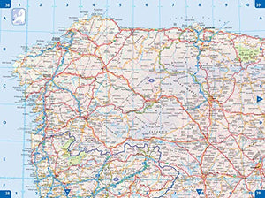 2021 Collins Essential Road Atlas Europe,Used