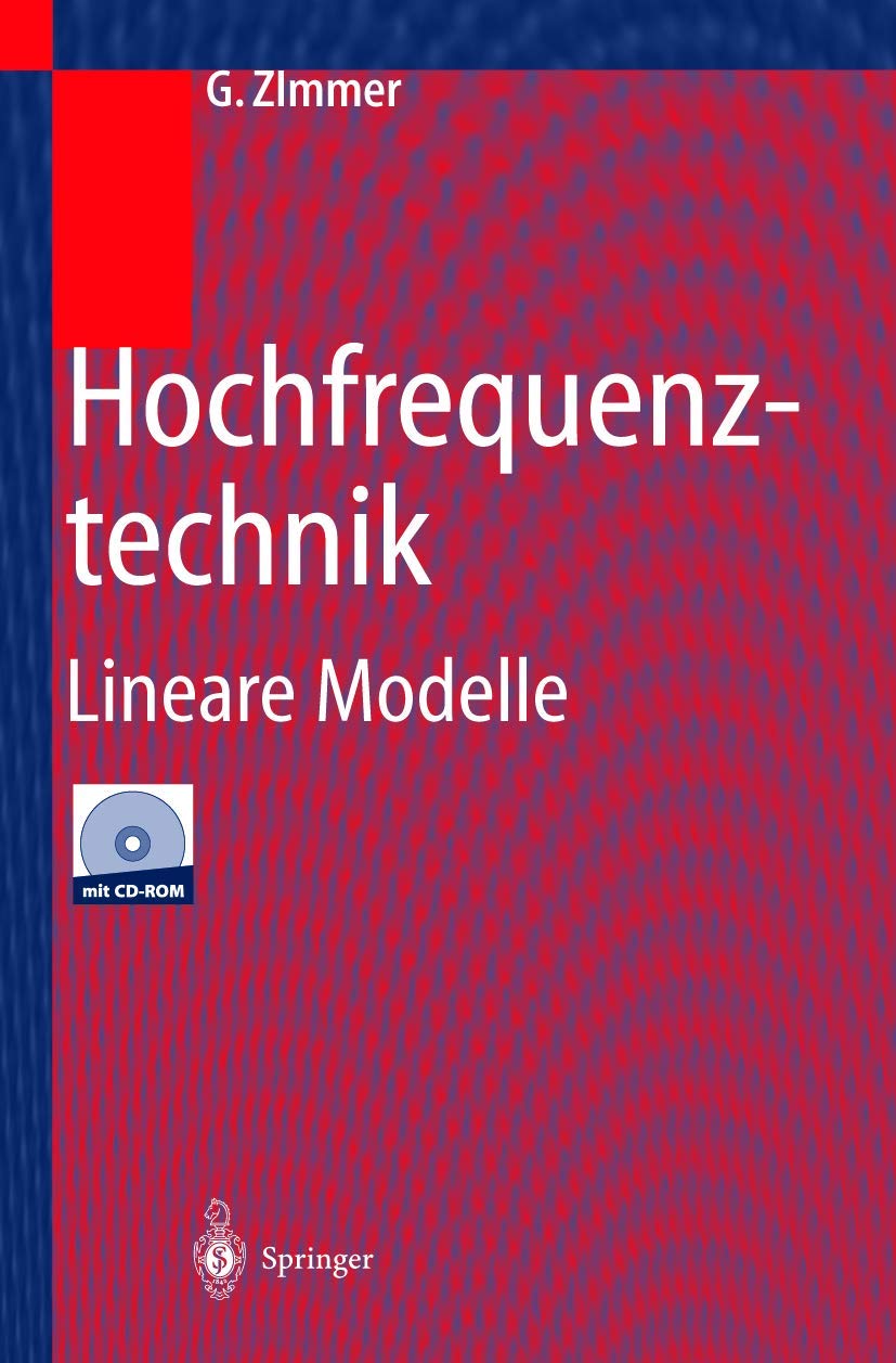 Hochfrequenztechnik: Lineare Modelle (German Edition),Used