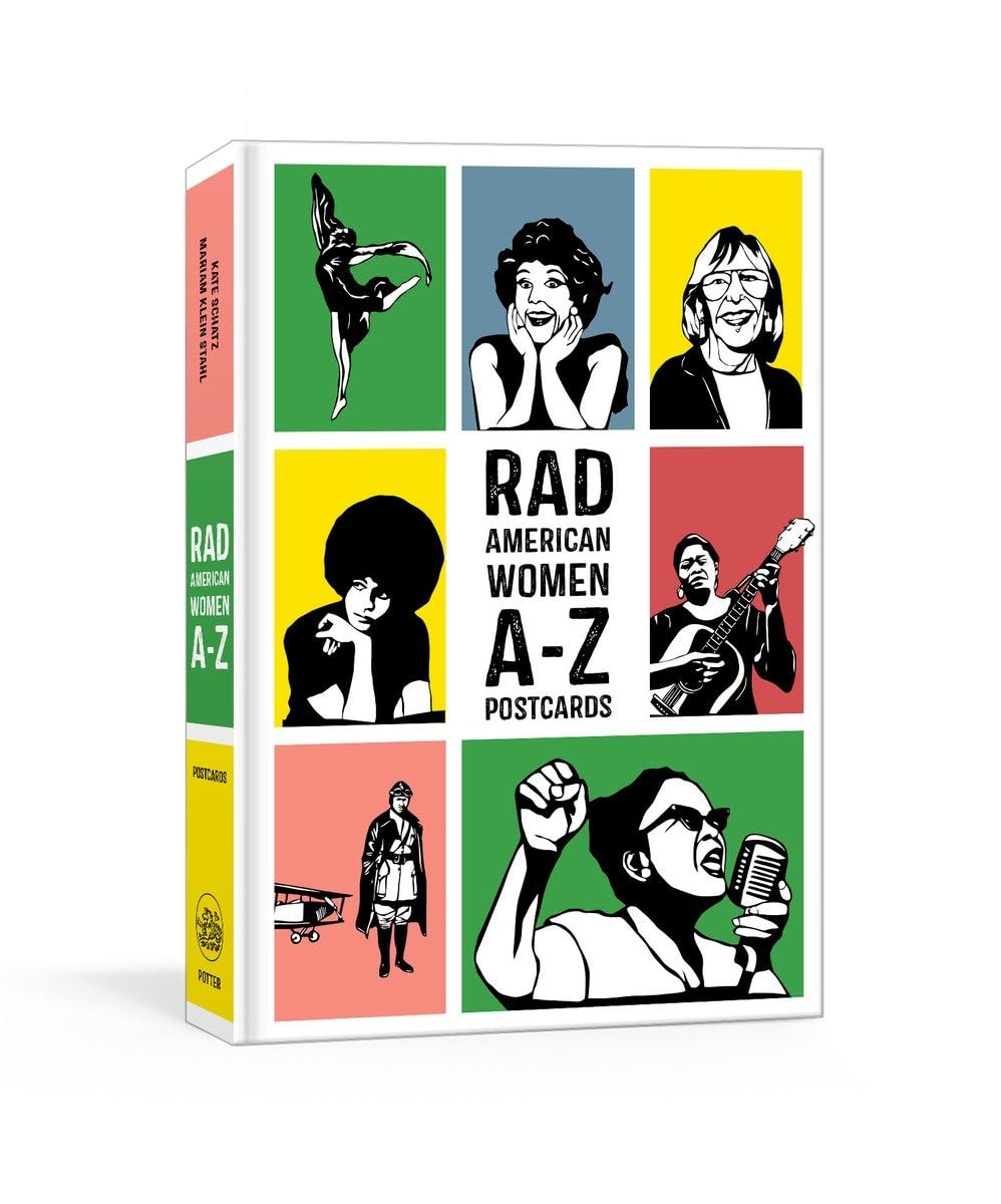 Rad American Women AZ Postcards (Rad Women),Used