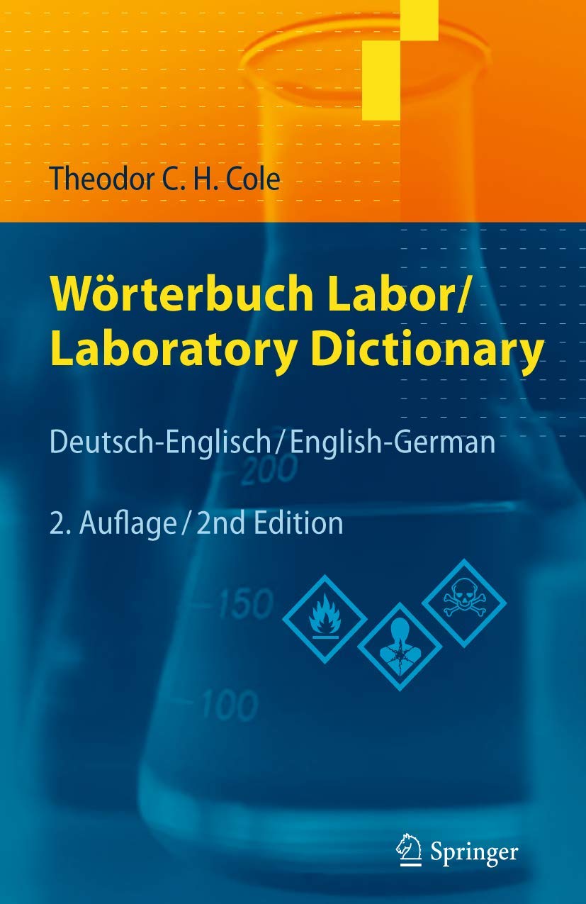 Wrterbuch Labor / Laboratory Dictionary: Deutsch/Englisch  English/German,Used