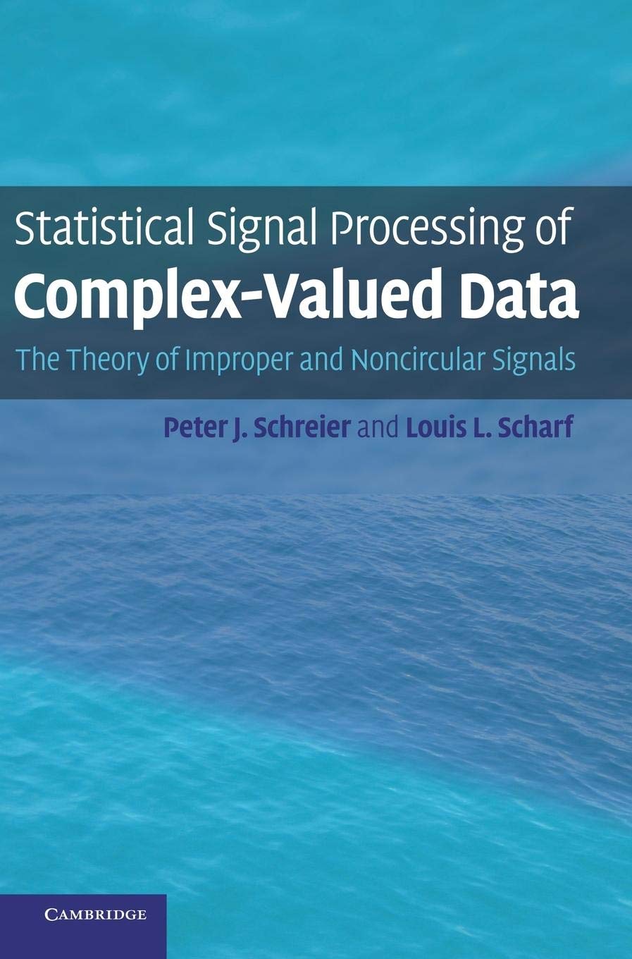 Statistical Signal Processing of ComplexValued Data: The Theory of Improper and Noncircular Signals,Used