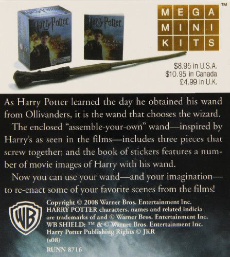 Harry Potter Wand and Sticker Book (Miniature Editions),Used