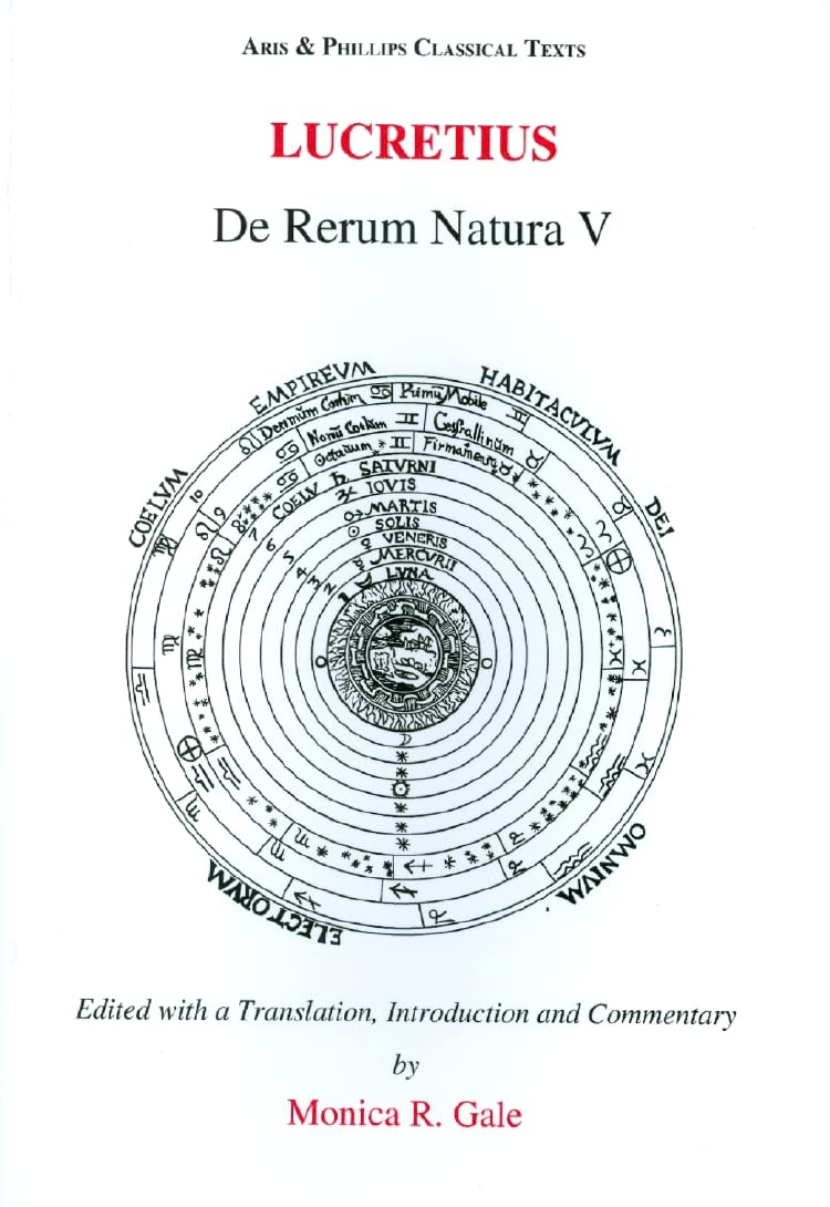 Lucretius: De Rerum Natura V (Aris & Phillips Classical Texts),Used