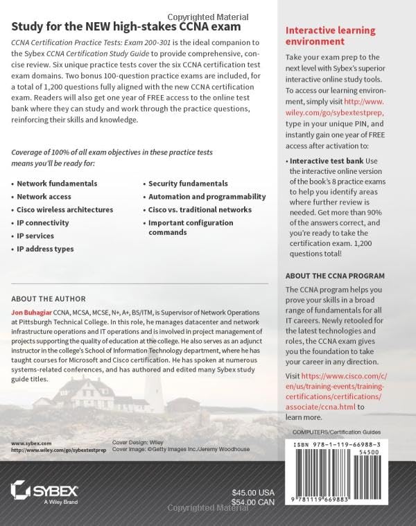Ccna Certification Practice Tests: Exam 200301