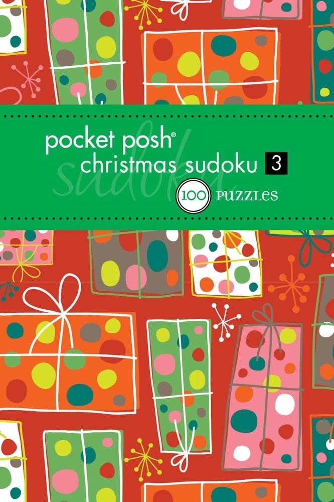 Pocket Posh Christmas Sudoku 3: 100 Puzzles,Used