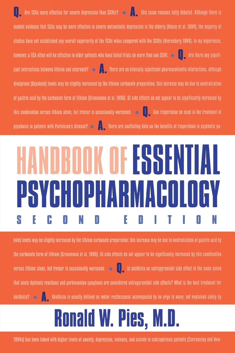 Handbook of Essential Psychopharmacology,New