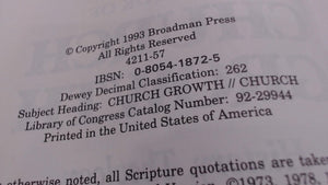 The Book Of Church Growth,New