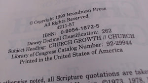The Book Of Church Growth,Used