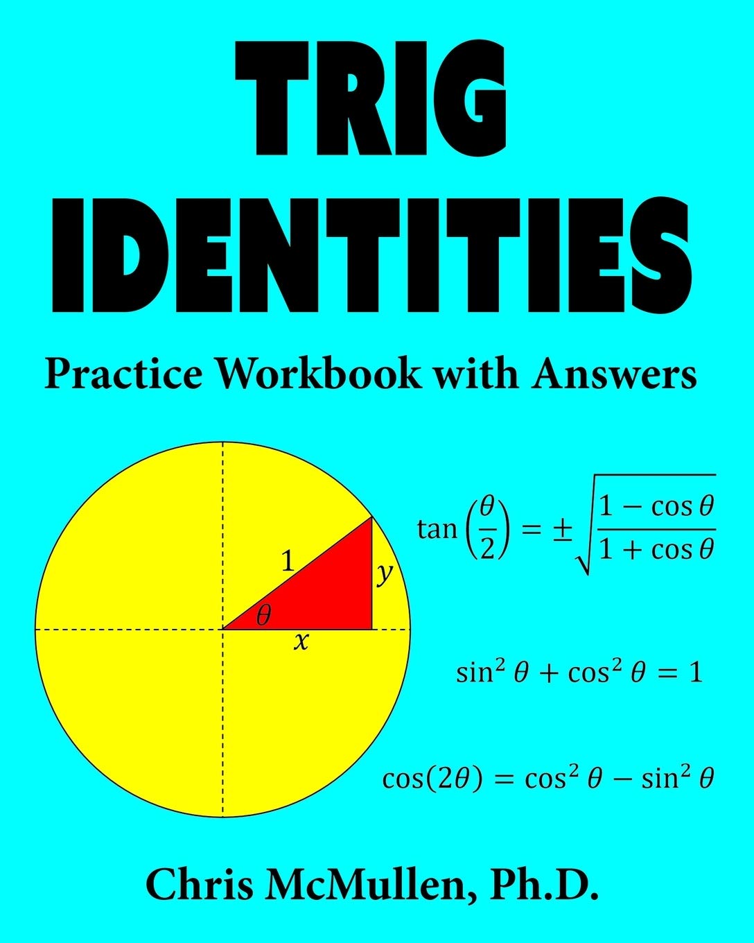Trig Identities Practice Workbook with Answers (Improve Your Math Fluency),Used