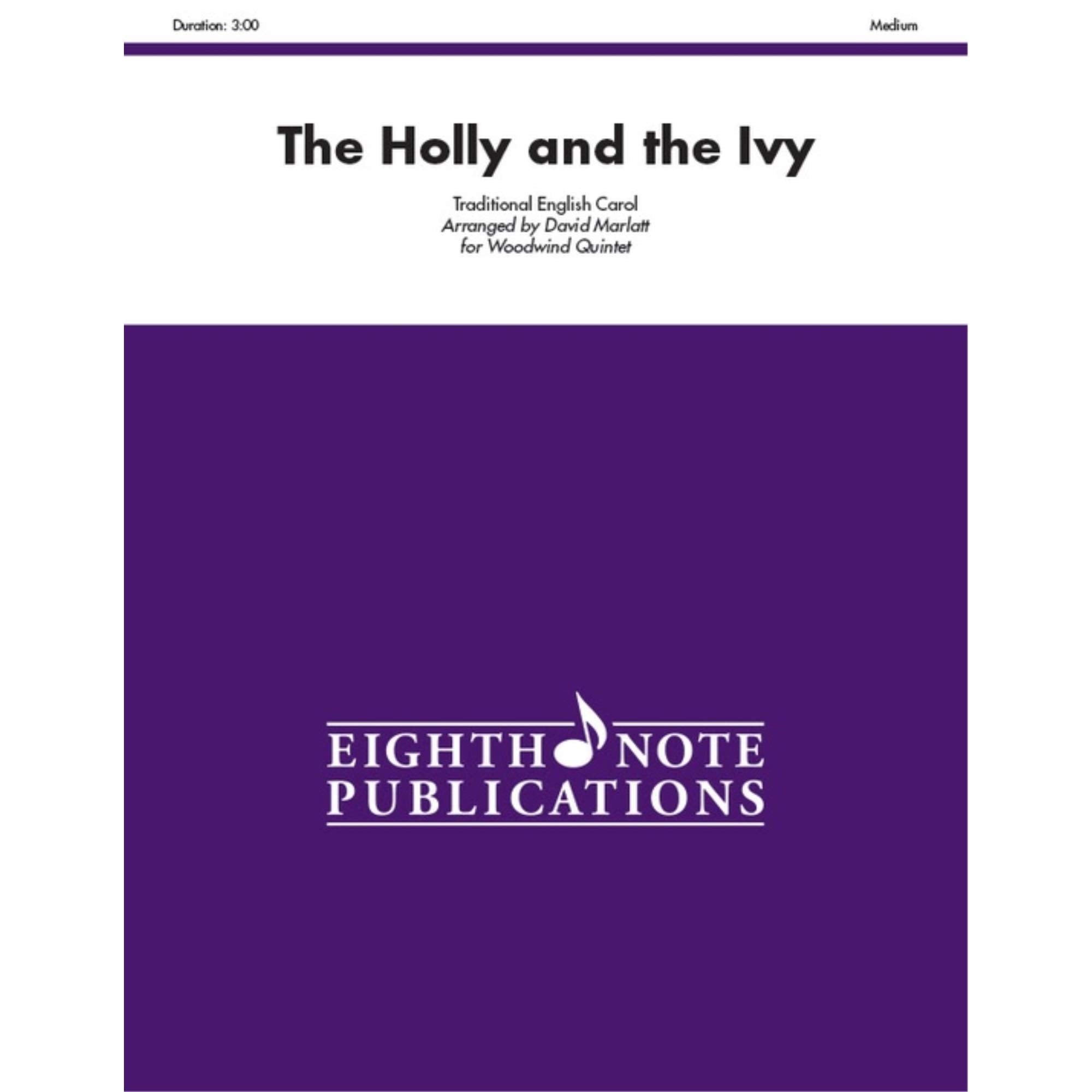 The Holly and the Ivy: Score & Parts (Eighth Note Publications),Used