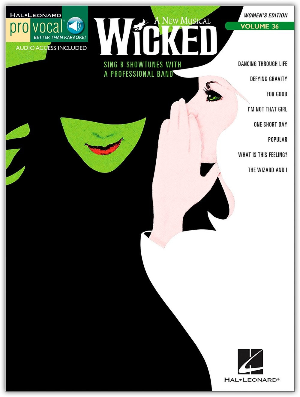 Wicked: Pro Vocal Women's Edition Volume 36 (Hal Leonard Pro Vocal (Numbered)),Used