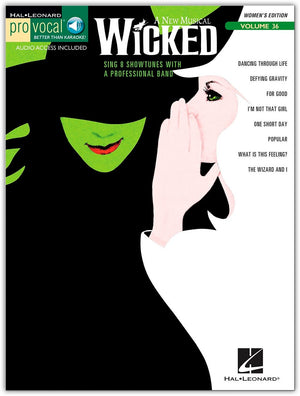 Wicked: Pro Vocal Women's Edition Volume 36 (Hal Leonard Pro Vocal (Numbered)),Used