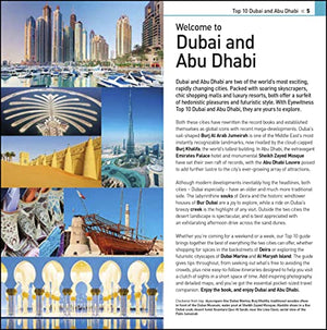 DK Eyewitness Top 10 Dubai and Abu Dhabi (Pocket Travel Guide),Used