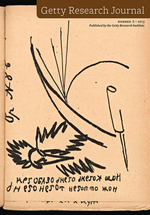 Getty Research Journal No. 5,Used