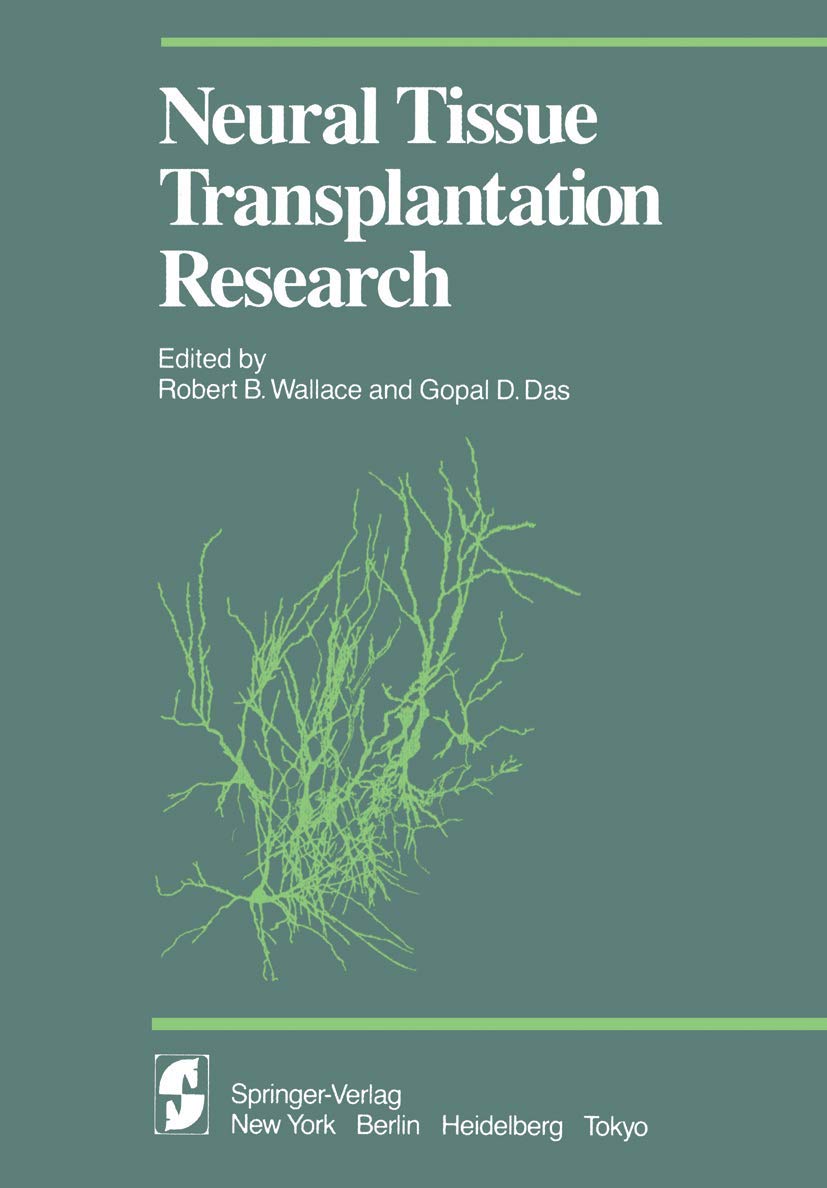 Neural Tissue Transplantation Research (Proceedings in Life Sciences),Used