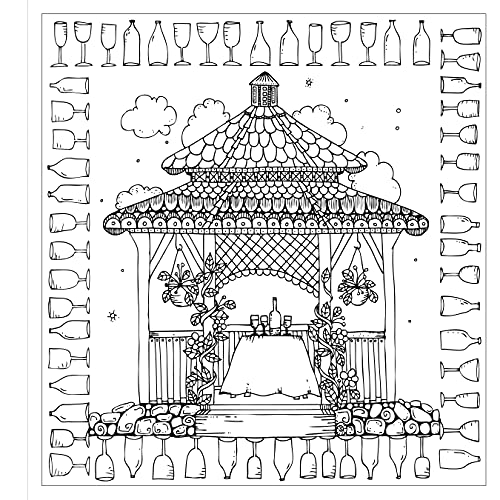 Zendoodle Colorscapes: Mindful Journey: Inspiring Paths to Color and Display,Used