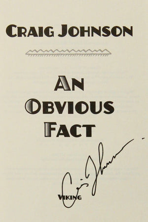 An Obvious Fact: A Longmire Mystery,Used