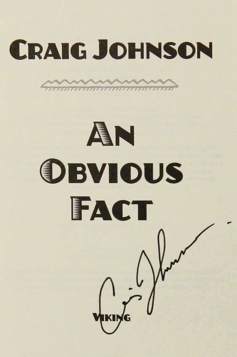 An Obvious Fact: A Longmire Mystery,New