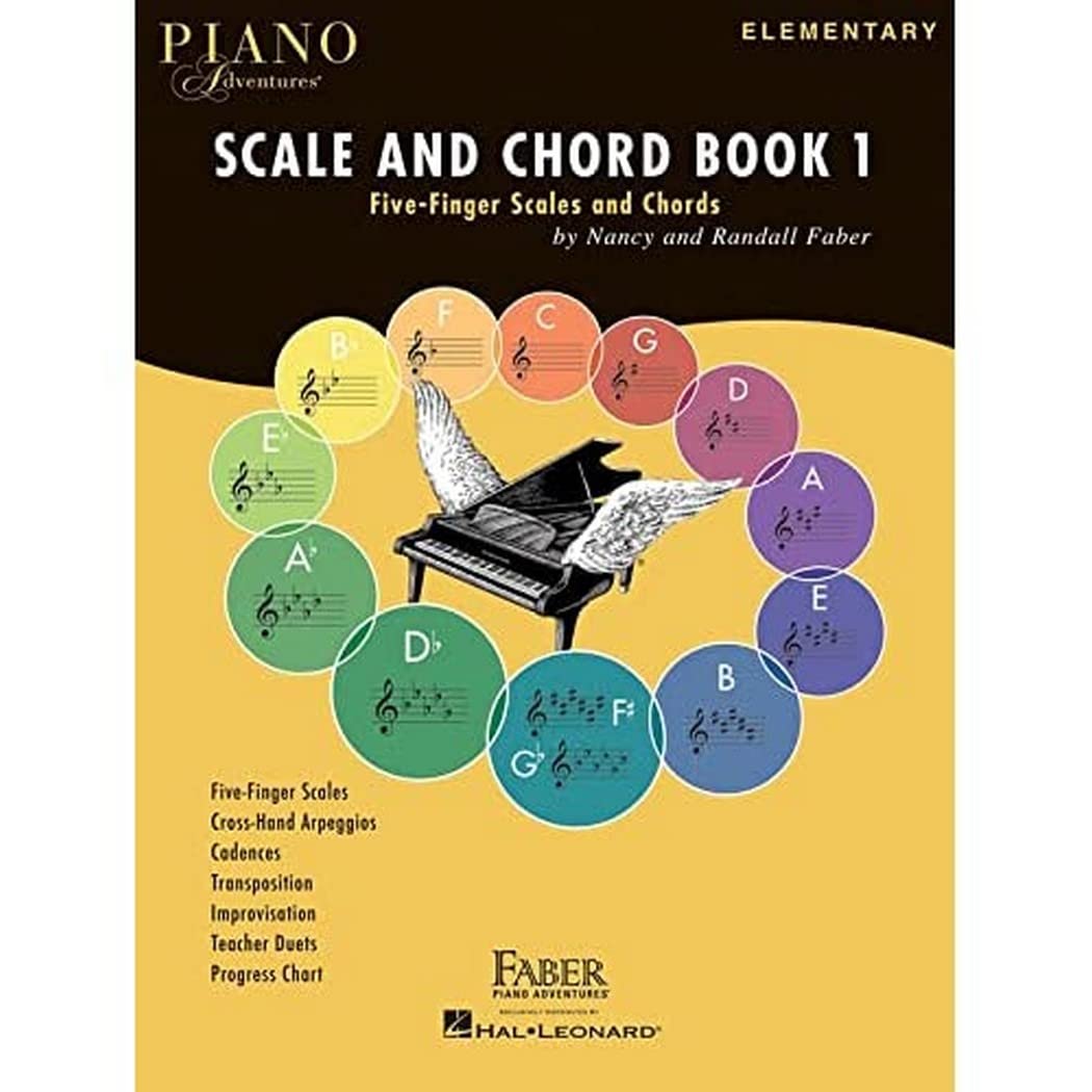 Piano Adventures  Scale and Chord Book 1 (Faber Piano Adventures),Used