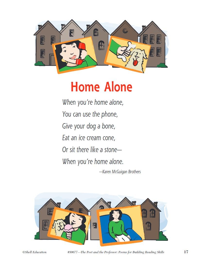 Poems for Building Reading Skills Level 3 (The Poet and the Professor),Used