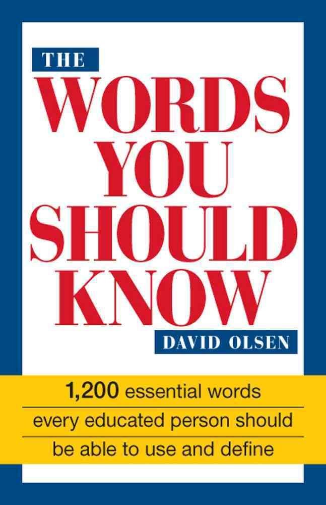 The Words You Should Know,New