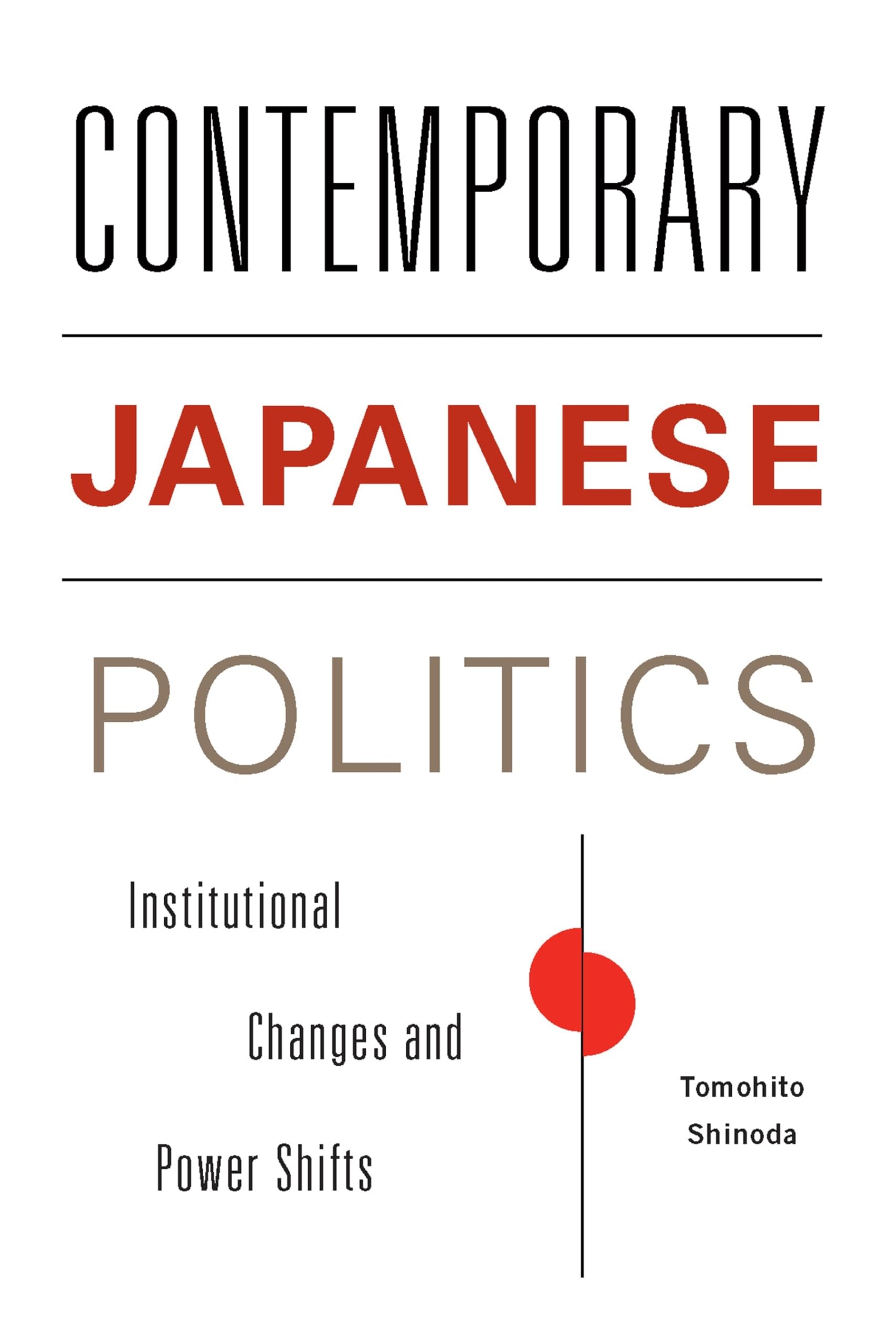 Contemporary Japanese Politics: Institutional Changes and Power Shifts (Contemporary Asia in the World),Used