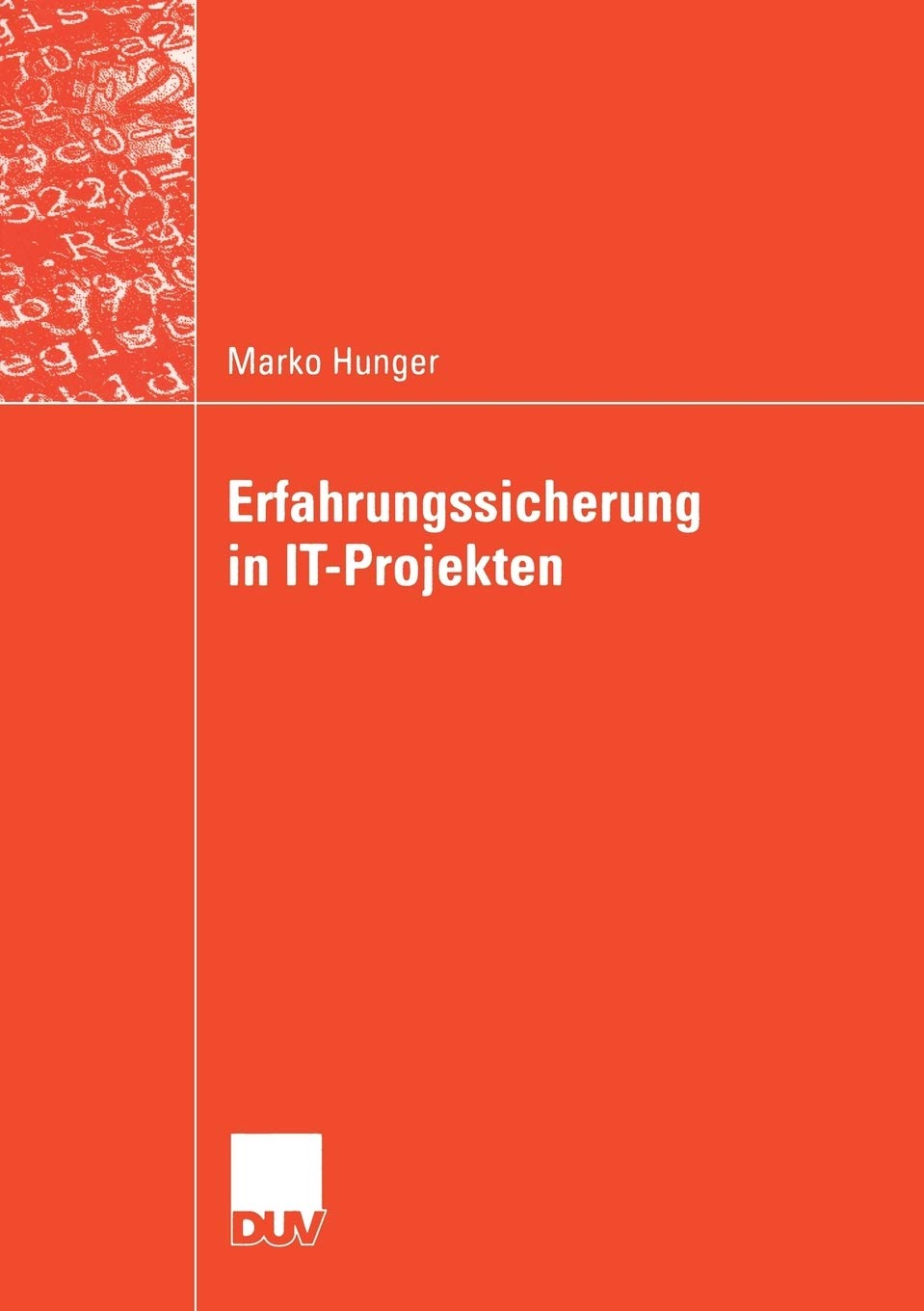 Erfahrungssicherung in ITProjekten (Wirtschaftsinformatik) (German Edition),Used
