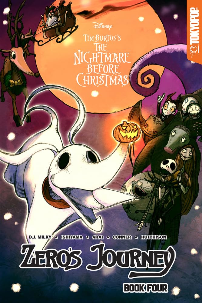 Disney Manga: Tim Burton's The Nightmare Before Christmas  Zero's Journey, Book 4 (4) (Zero's Journey GN series),Used