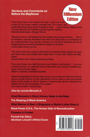 Before the Mayflower: A History of Black America (New Millennium Edition),Used