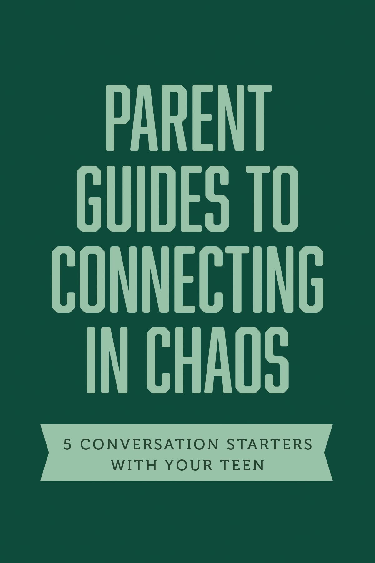 Parent Guides to Connecting in Chaos: 5 Conversation Starters: Tough Conversations / Cancel Culture / Racism in the United State,New