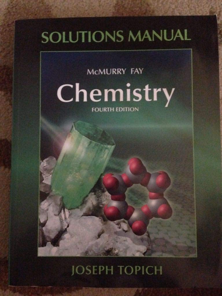 Chemistry (annotated instructor's edition) by Fay McMurray (2004) Hardcover,Used