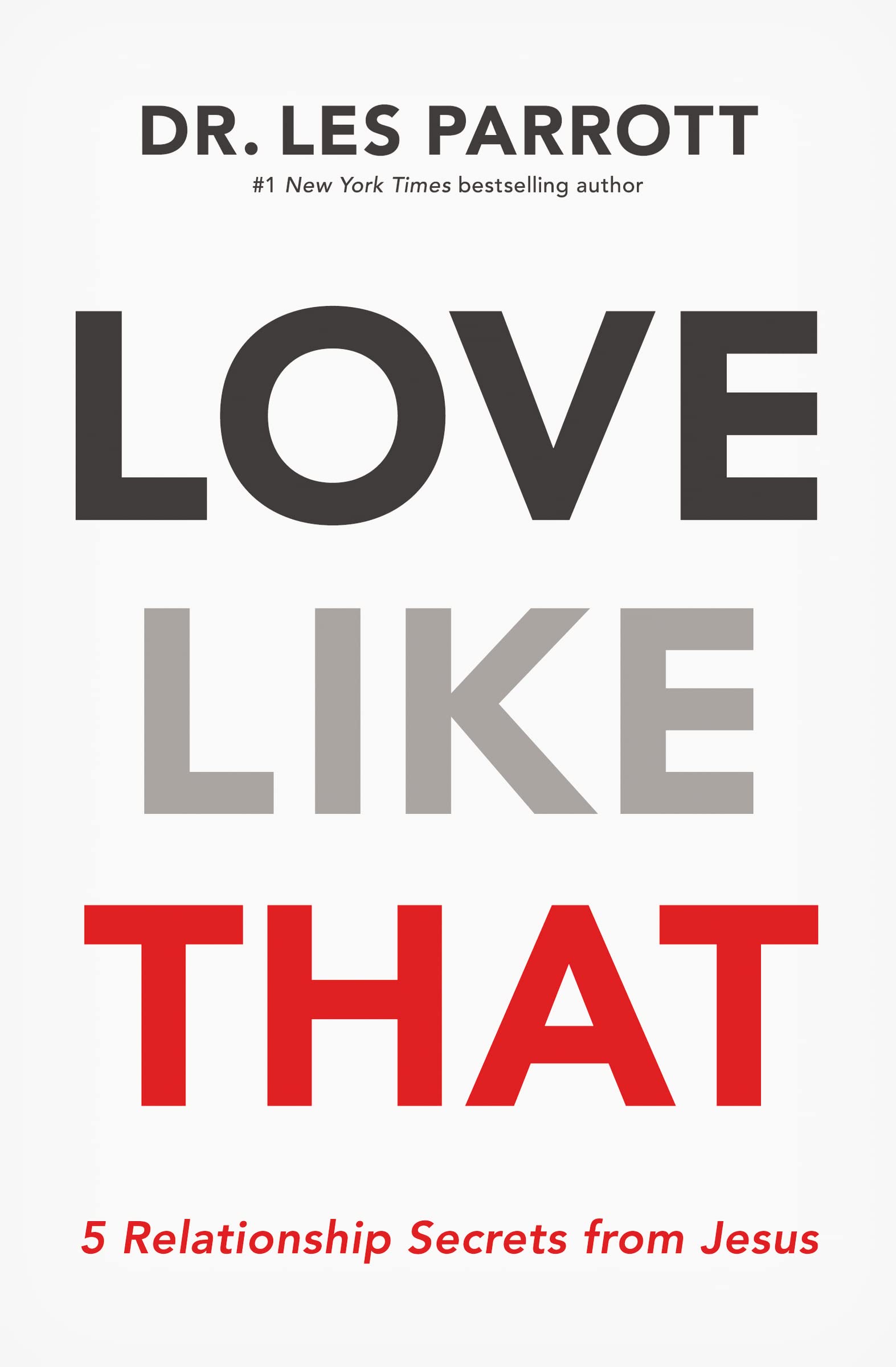 Love Like That: 5 Relationship Secrets from Jesus,Used