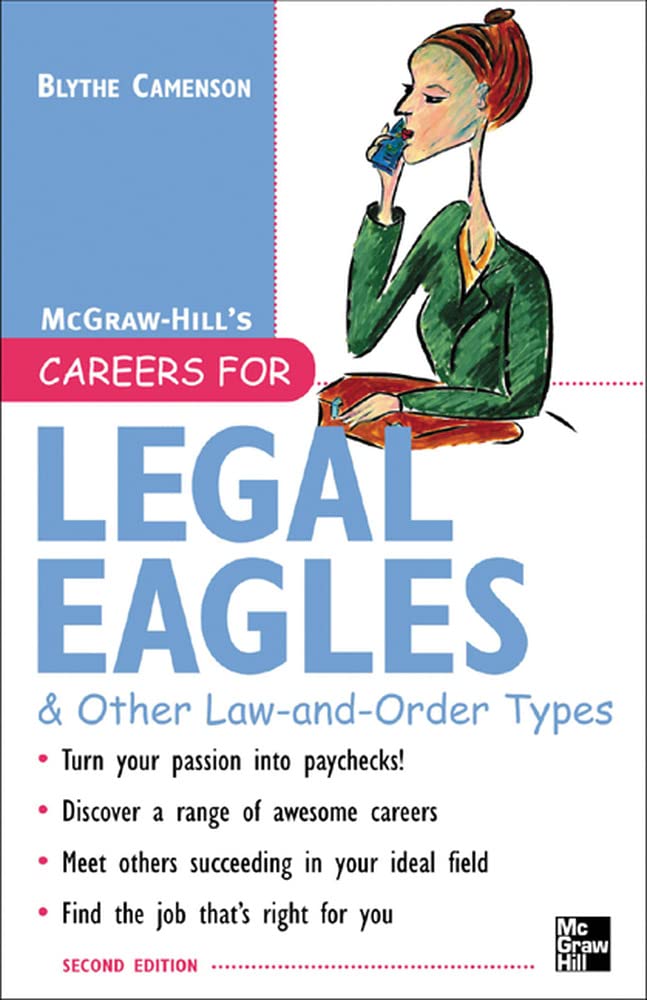 Careers for Legal Eagles & Other LawandOrder Types, Second edition (Careers For Series),Used