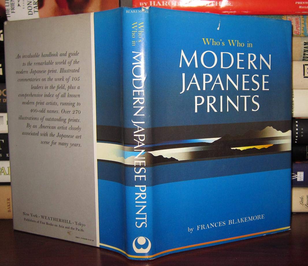 Who'S Who In Modern Japanese Prints,Used