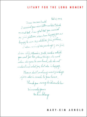 Litany For The Long Moment-used