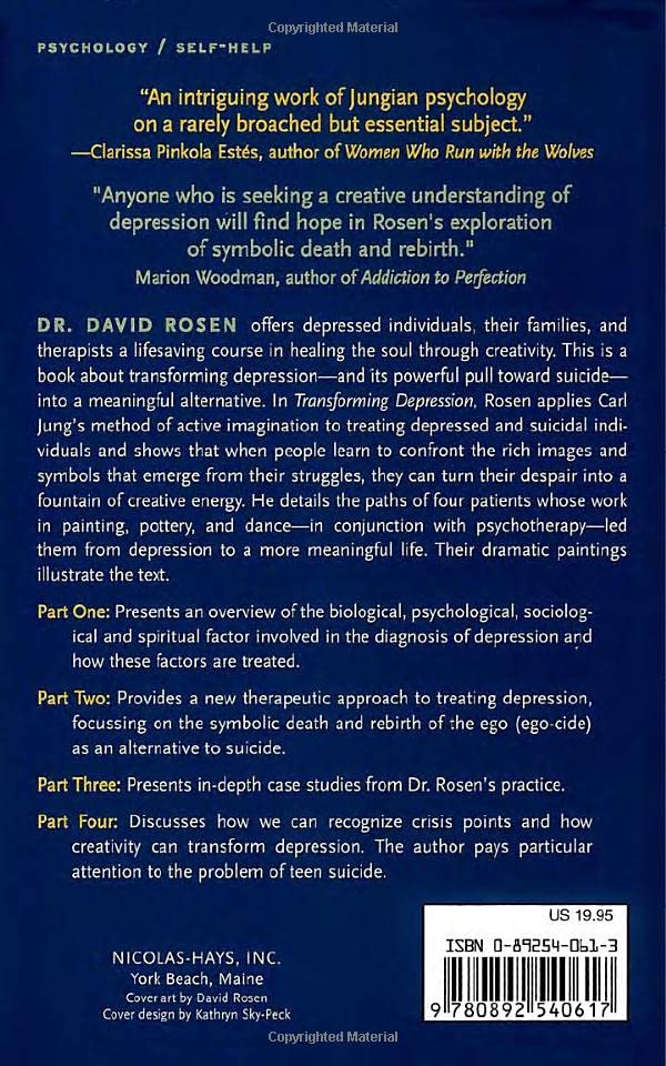 Transforming Depression: Healing the Soul Through Creativity,Used