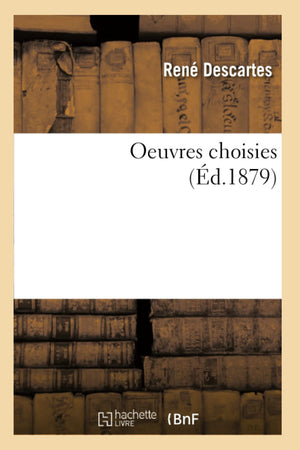 Oeuvres Choisies (d.1879) (Philosophie) (French Edition),Used