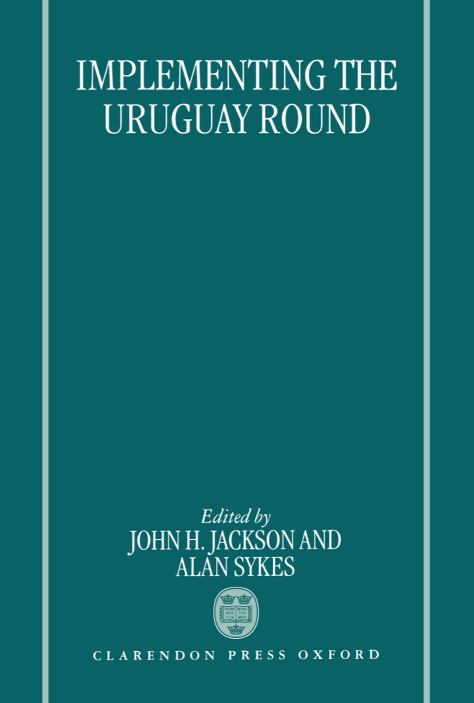 Implementing the Uruguay Round,Used