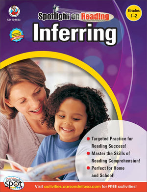 Carson Dellosa Inferring, Grades 1  2 Resource Book,Used