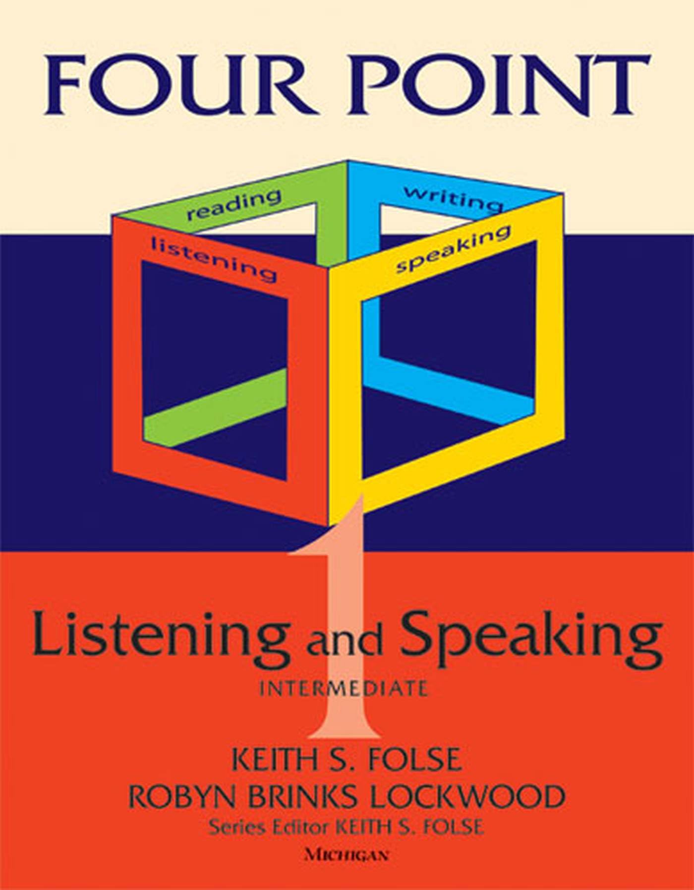 Four Point Listening and Speaking 1 (with Audio CD): Intermediate English for Academic Purposes,Used